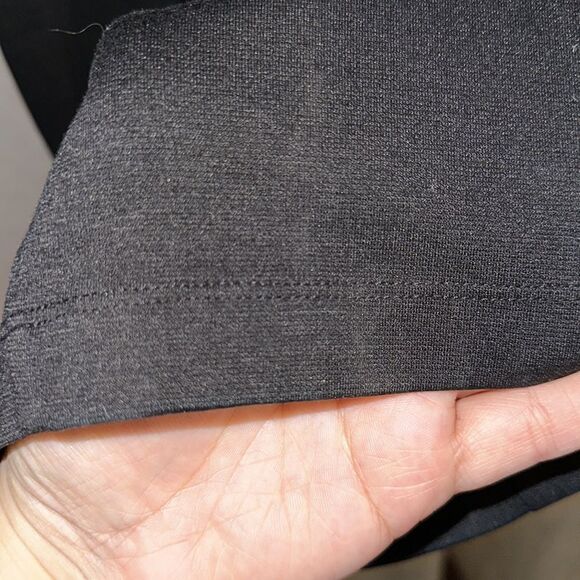 CATO 14/16W Black Knit Elastic Waist Pull On Dress Pants - Picture 4 of 11